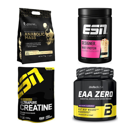 Masseaufbau für Fortgeschrittene: Kevin Levrone Anabolic + 3 weitere – alle enthaltenen Artikel