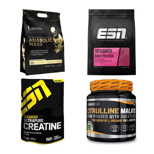 Masseaufbau für Fortgeschrittene: Kevin Levrone Anabolic + 3 weitere – alle enthaltenen Artikel