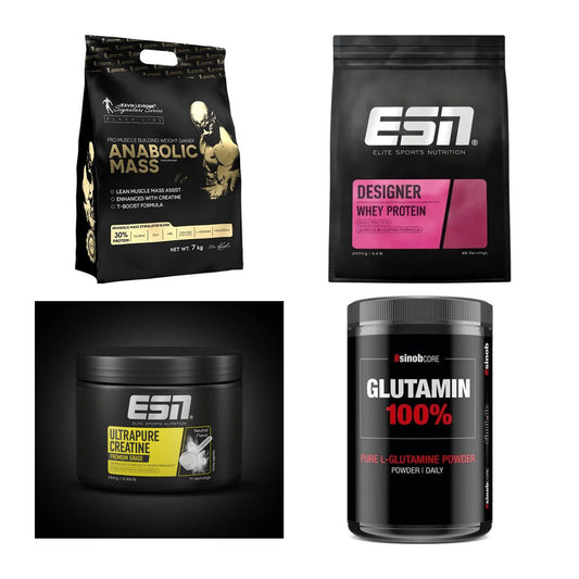 Masseaufbau für Fortgeschrittene: Kevin Levrone Anabolic + 3 weitere – alle enthaltenen Artikel