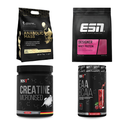 Masseaufbau für Fortgeschrittene: Kevin Levrone Anabolic + 3 weitere – alle enthaltenen Artikel