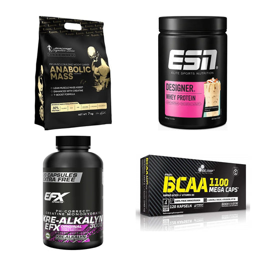 Masseaufbau für Fortgeschrittene: Kevin Levrone Anabolic + 3 weitere – alle enthaltenen Artikel