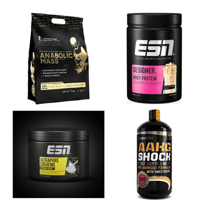 Masseaufbau für Fortgeschrittene: Kevin Levrone Anabolic + 3 weitere – alle enthaltenen Artikel