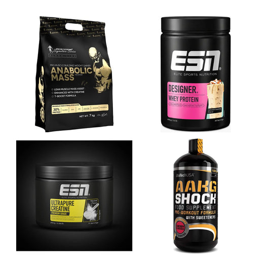 Masseaufbau für Fortgeschrittene: Kevin Levrone Anabolic + 3 weitere – alle enthaltenen Artikel