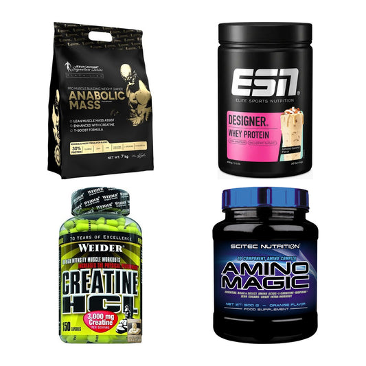 Masseaufbau für Fortgeschrittene: Kevin Levrone Anabolic + 3 weitere – alle enthaltenen Artikel