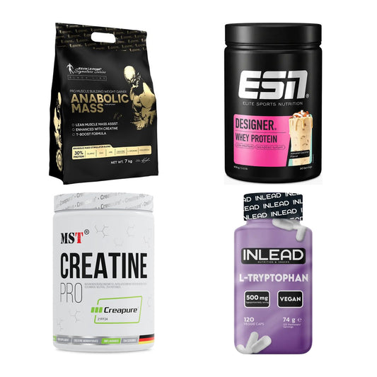Masseaufbau für Fortgeschrittene: Kevin Levrone Anabolic + 3 weitere – alle enthaltenen Artikel