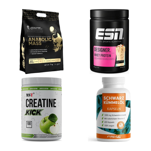 Masseaufbau für Fortgeschrittene: Kevin Levrone Anabolic + 3 weitere – alle enthaltenen Artikel