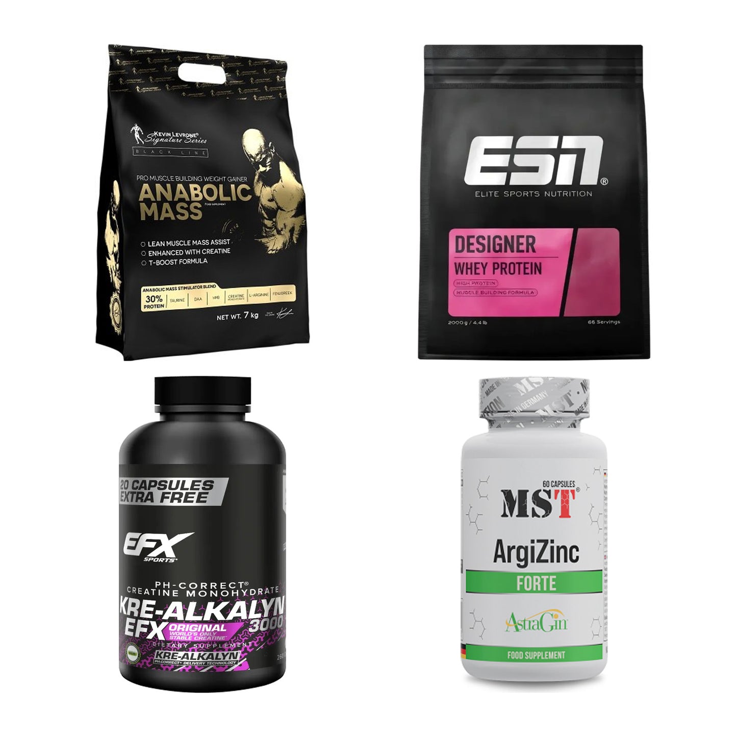 Masseaufbau für Fortgeschrittene: Kevin Levrone Anabolic + 3 weitere – alle enthaltenen Artikel