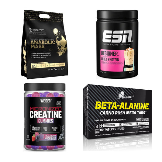 Masseaufbau für Fortgeschrittene: Kevin Levrone Anabolic + 3 weitere – alle enthaltenen Artikel