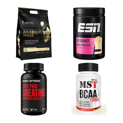 Masseaufbau für Fortgeschrittene: Kevin Levrone Anabolic + 3 weitere – alle enthaltenen Artikel