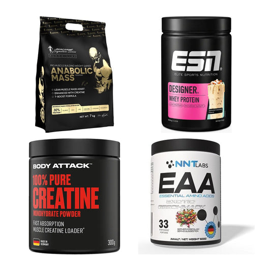 Masseaufbau für Fortgeschrittene: Kevin Levrone Anabolic + 3 weitere – alle enthaltenen Artikel