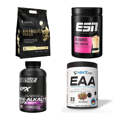 Masseaufbau für Fortgeschrittene: Kevin Levrone Anabolic + 3 weitere – alle enthaltenen Artikel
