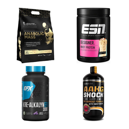 Masseaufbau für Fortgeschrittene: Kevin Levrone Anabolic + 3 weitere – alle enthaltenen Artikel