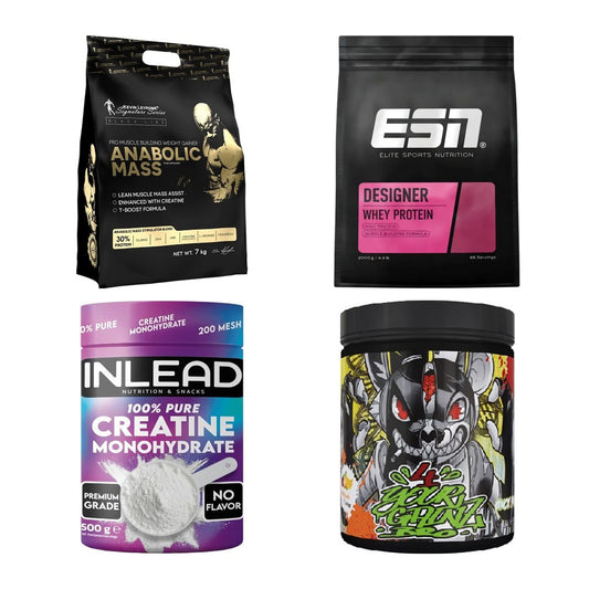 Masseaufbau für Fortgeschrittene: Kevin Levrone Anabolic + 3 weitere – alle enthaltenen Artikel