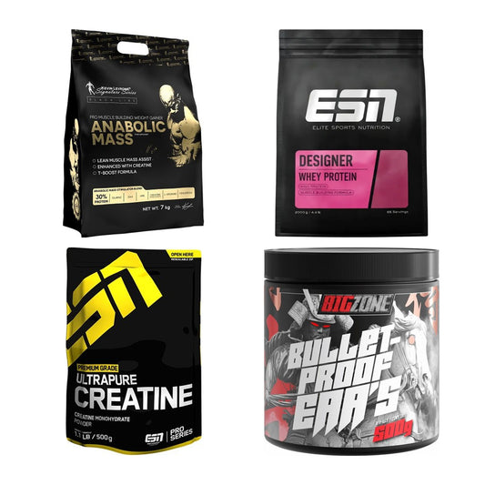 Masseaufbau für Fortgeschrittene: Kevin Levrone Anabolic + 3 weitere – alle enthaltenen Artikel