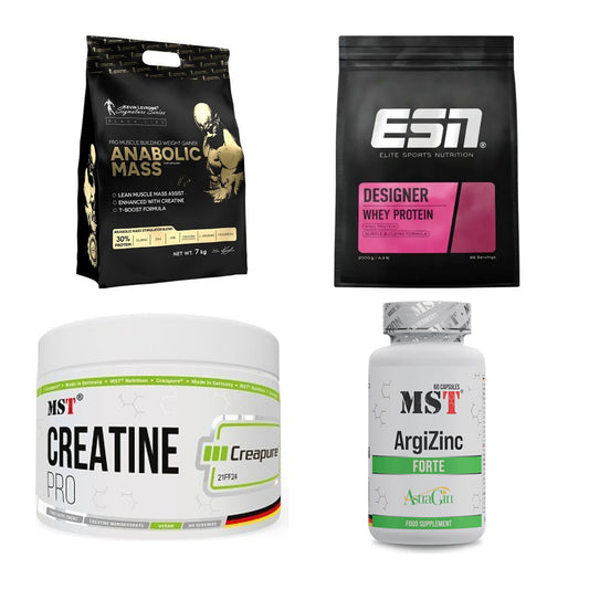 Masseaufbau für Fortgeschrittene: Kevin Levrone Anabolic + 3 weitere – alle enthaltenen Artikel