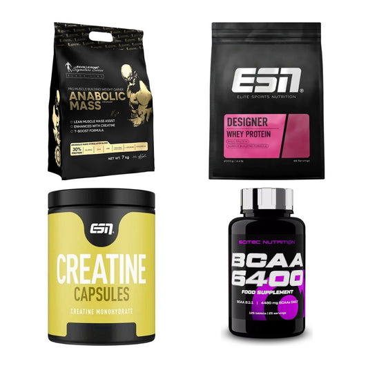 Masseaufbau für Fortgeschrittene: Kevin Levrone Anabolic + 3 weitere – alle enthaltenen Artikel