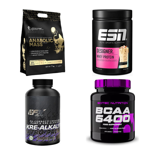 Masseaufbau für Fortgeschrittene: Kevin Levrone Anabolic + 3 weitere – alle enthaltenen Artikel