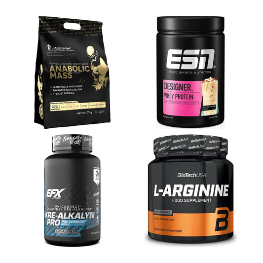 Masseaufbau für Fortgeschrittene: Kevin Levrone Anabolic + 3 weitere – alle enthaltenen Artikel