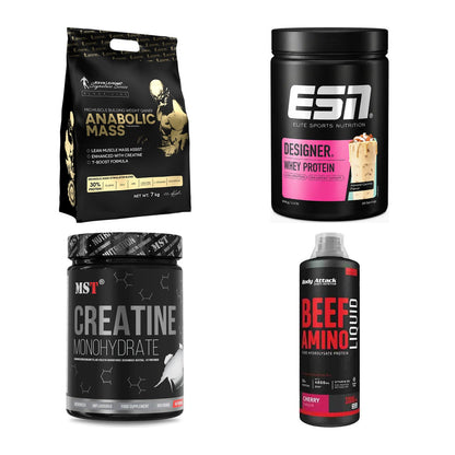 Masseaufbau für Fortgeschrittene: Kevin Levrone Anabolic + 3 weitere – alle enthaltenen Artikel