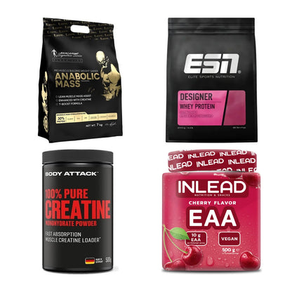 Masseaufbau für Fortgeschrittene: Kevin Levrone Anabolic + 3 weitere – alle enthaltenen Artikel