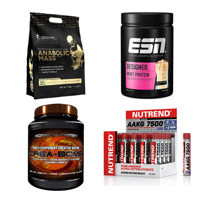 Masseaufbau für Fortgeschrittene: Kevin Levrone Anabolic + 3 weitere – alle enthaltenen Artikel