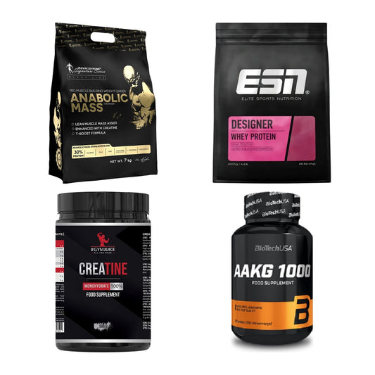 Masseaufbau für Fortgeschrittene: Kevin Levrone Anabolic + 3 weitere – alle enthaltenen Artikel