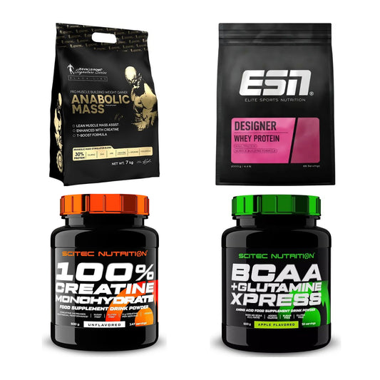 Masseaufbau für Fortgeschrittene: Kevin Levrone Anabolic + 3 weitere – alle enthaltenen Artikel