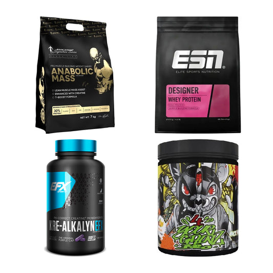 Masseaufbau für Fortgeschrittene: Kevin Levrone Anabolic + 3 weitere – alle enthaltenen Artikel