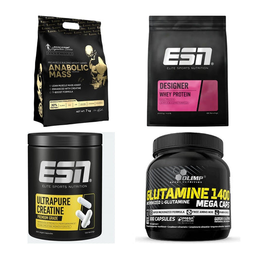 Masseaufbau für Fortgeschrittene: Kevin Levrone Anabolic + 3 weitere – alle enthaltenen Artikel