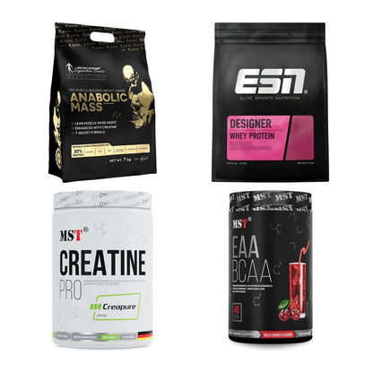 Masseaufbau für Fortgeschrittene: Kevin Levrone Anabolic + 3 weitere – alle enthaltenen Artikel