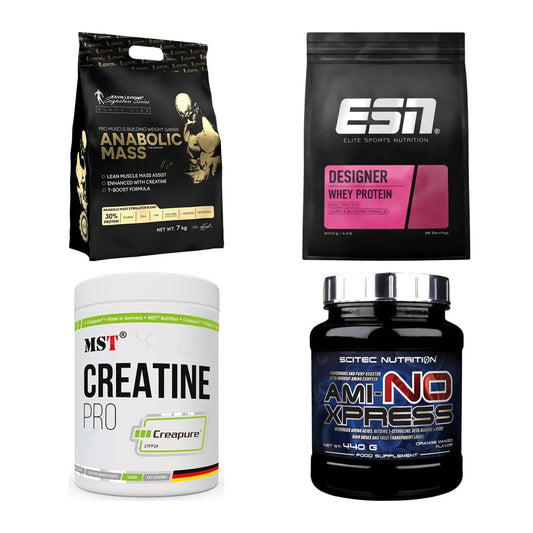 Masseaufbau für Fortgeschrittene: Kevin Levrone Anabolic + 3 weitere – alle enthaltenen Artikel