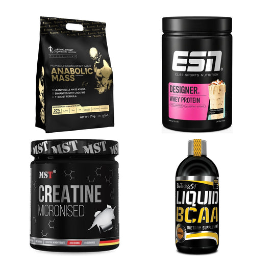 Masseaufbau für Fortgeschrittene: Kevin Levrone Anabolic + 3 weitere – alle enthaltenen Artikel