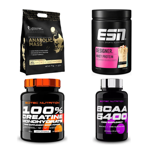 Masseaufbau für Fortgeschrittene: Kevin Levrone Anabolic + 3 weitere – alle enthaltenen Artikel