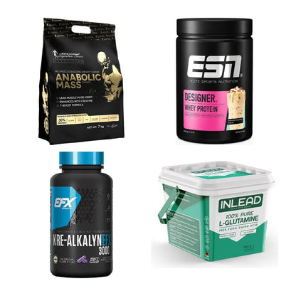 Masseaufbau für Fortgeschrittene: Kevin Levrone Anabolic + 3 weitere – alle enthaltenen Artikel