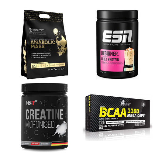 Masseaufbau für Fortgeschrittene: Kevin Levrone Anabolic + 3 weitere – alle enthaltenen Artikel