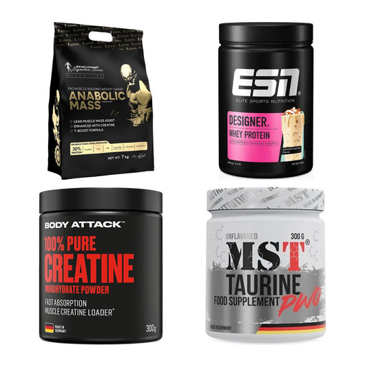 Masseaufbau für Fortgeschrittene: Kevin Levrone Anabolic + 3 weitere – alle enthaltenen Artikel