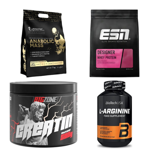 Masseaufbau für Fortgeschrittene: Kevin Levrone Anabolic + 3 weitere – alle enthaltenen Artikel