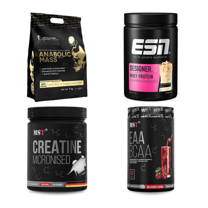 Masseaufbau für Fortgeschrittene: Kevin Levrone Anabolic + 3 weitere – alle enthaltenen Artikel
