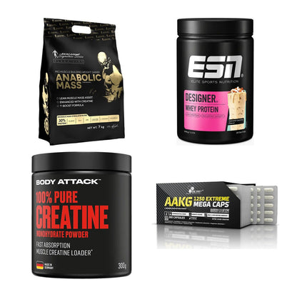 Masseaufbau für Fortgeschrittene: Kevin Levrone Anabolic + 3 weitere – alle enthaltenen Artikel