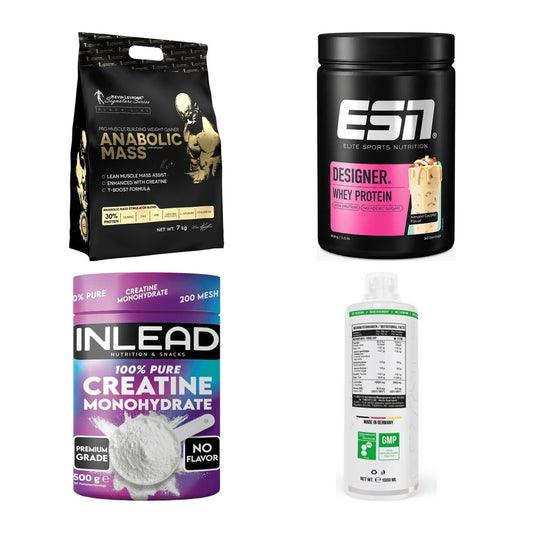 Masseaufbau für Fortgeschrittene: Kevin Levrone Anabolic + 3 weitere – alle enthaltenen Artikel