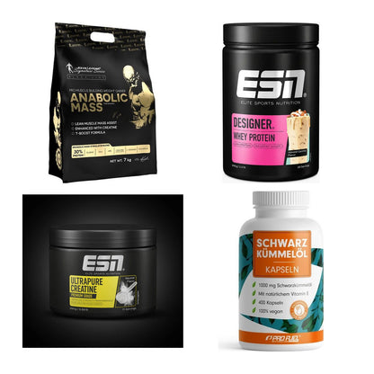 Masseaufbau für Fortgeschrittene: Kevin Levrone Anabolic + 3 weitere – alle enthaltenen Artikel
