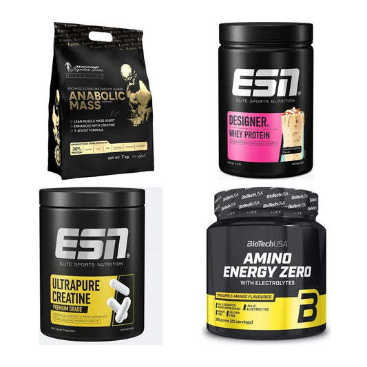Masseaufbau für Fortgeschrittene: Kevin Levrone Anabolic + 3 weitere – alle enthaltenen Artikel
