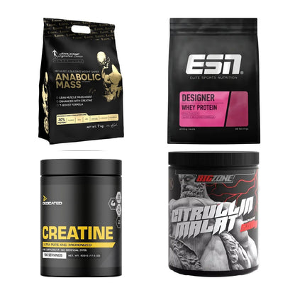 Masseaufbau für Fortgeschrittene: Kevin Levrone Anabolic + 3 weitere – alle enthaltenen Artikel