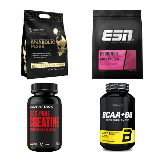 Masseaufbau für Fortgeschrittene: Kevin Levrone Anabolic + 3 weitere – alle enthaltenen Artikel