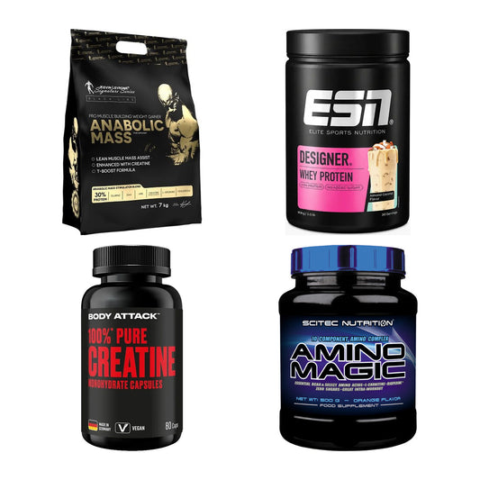 Masseaufbau für Fortgeschrittene: Kevin Levrone Anabolic + 3 weitere – alle enthaltenen Artikel