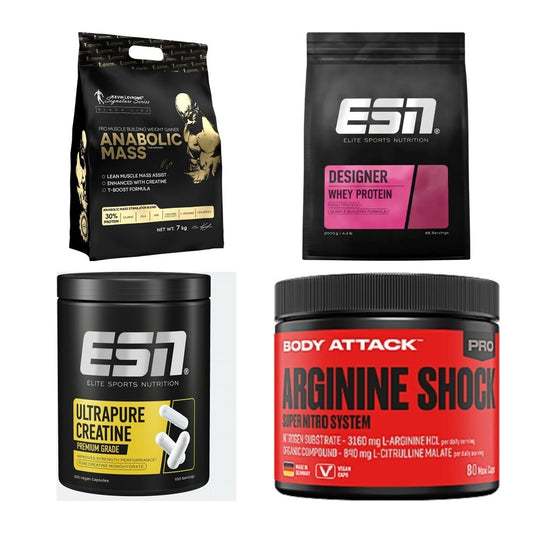 Masseaufbau für Fortgeschrittene: Kevin Levrone Anabolic + 3 weitere – alle enthaltenen Artikel