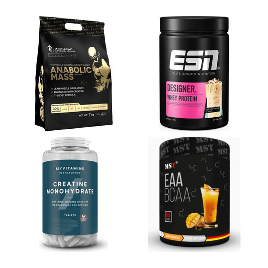 Masseaufbau für Fortgeschrittene: Kevin Levrone Anabolic + 3 weitere – alle enthaltenen Artikel