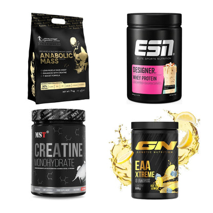 Masseaufbau für Fortgeschrittene: Kevin Levrone Anabolic + 3 weitere – alle enthaltenen Artikel