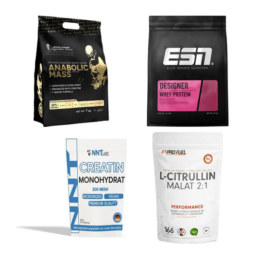 Masseaufbau für Fortgeschrittene: Kevin Levrone Anabolic + 3 weitere – alle enthaltenen Artikel