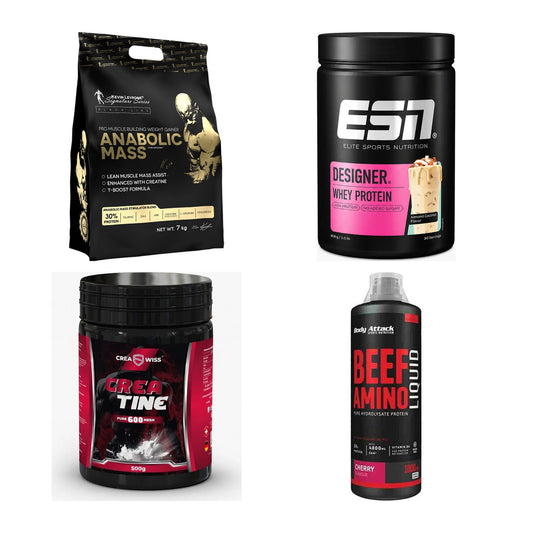 Masseaufbau für Fortgeschrittene: Kevin Levrone Anabolic + 3 weitere – alle enthaltenen Artikel